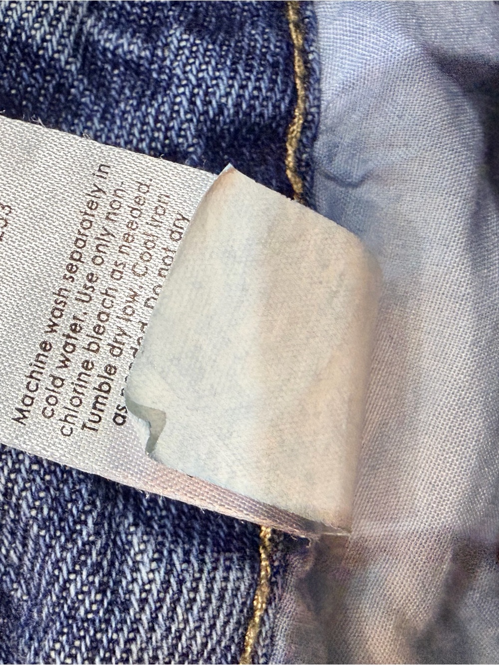 PacSun Patchwork Boyfriend Jeans Women's Size 25 High Rise Medium Wash Denim - Picture 6 of 6